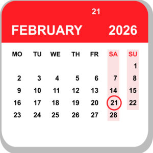 Day 2 Saturday 2-21-2026